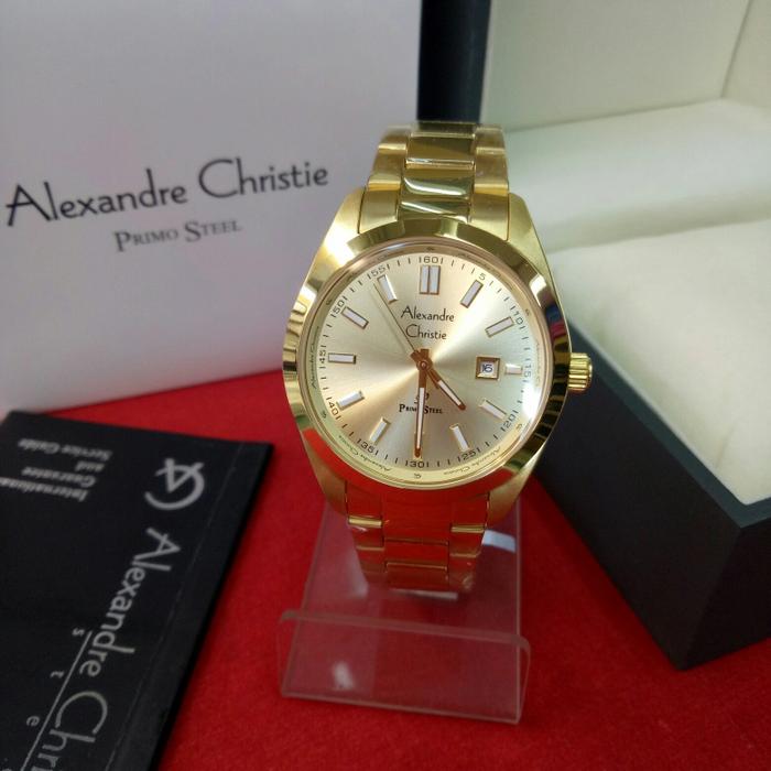 Jam Tangan Analog Wanita Alexandre Christie Ac 1021 MD Stainless Steel