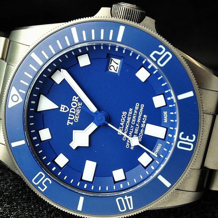 Tudor Pelagos Blue. 42mm. Titanium