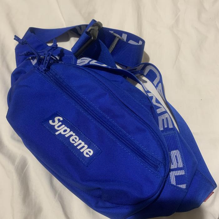 Supreme Waist Bag SS18 Blue Original