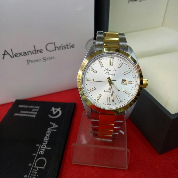 Jam Tangan Analog wanita Alexandre Christie Ac 1021 MD Stainless