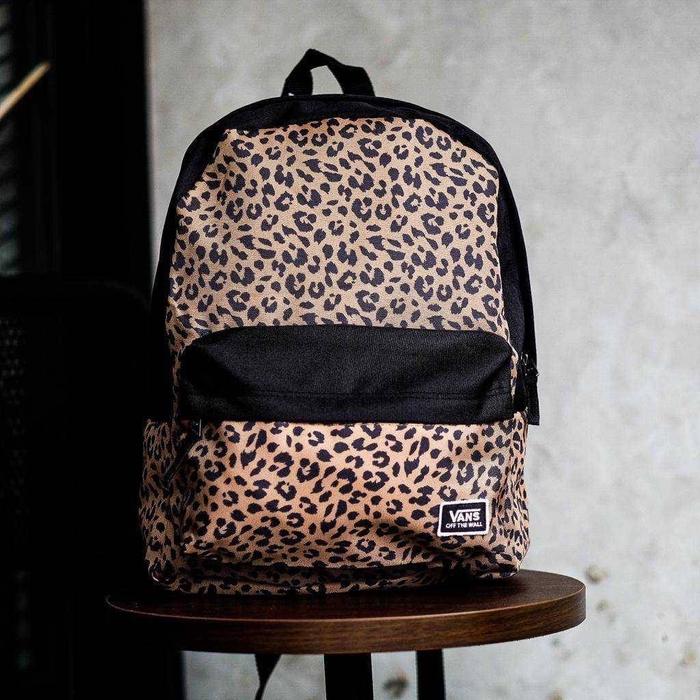 VANS Realm Classic Backpack - Leopard Schoolbag