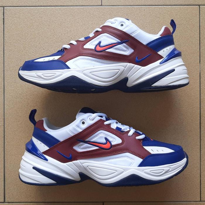 NIKE M2K TEKNO WHITE BRIGHT CRIMSON
