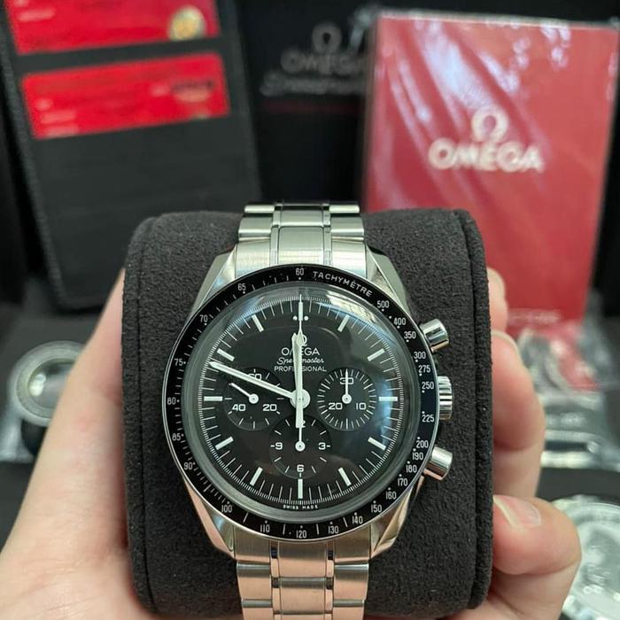 Omega speedmaster moonwatch hesalite presentation box