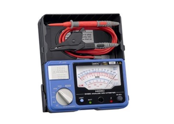 Analog Megger / Analog Insulation Tester Hioki HiTESTER 3490 Ori!