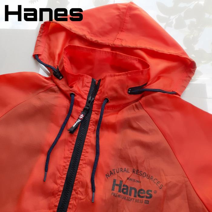 Jaket Running anak usia 10-11 tahun hanes