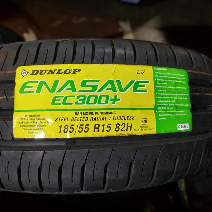 Ban mobil 185 55 r15 dunlop enasave oem honda jazz brio rs 15