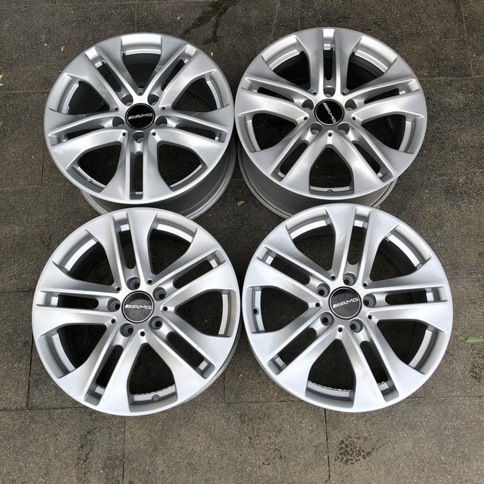 Velg Mercedes Benz OEM W212 Avantgarde R17 5x112 like new W204 mercy