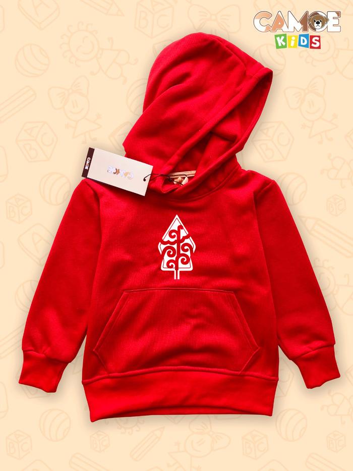 Jaket hoodie anak Kids premium wayang tradisional indonesia