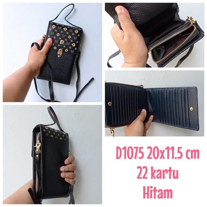 Dompet Papillon Original D1075 Hitam