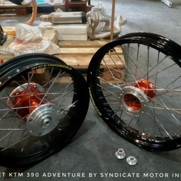 WHEELSET KTM 390 ADVENTURE VELGSET KTM 390 ADVENTURE