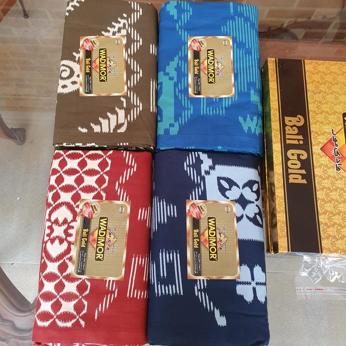 SARUNG WADIMOR BALI GOLD MOTIF TERBARU