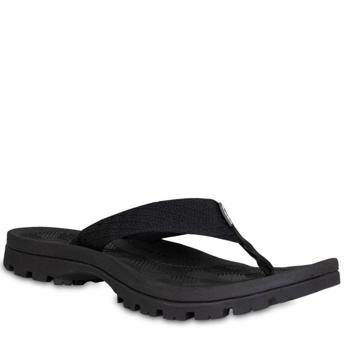 Sandal Pria Eiger Original Bhardev Pinch Sole Black Sandal - Black