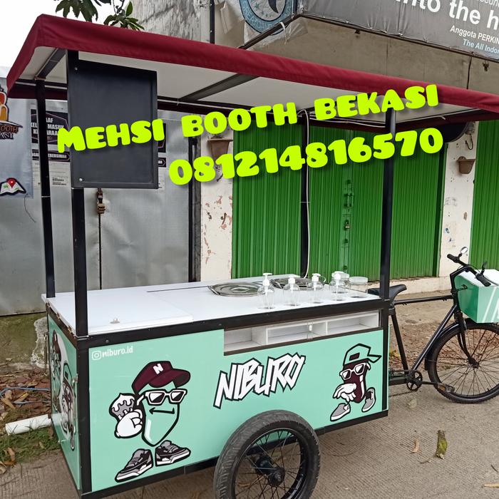Gerobak sepeda bubur kacang hijau ketan hitam kekinian