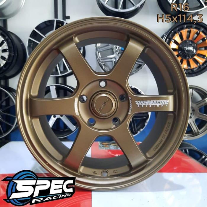 Velg Mobil R16 Lubang 5 Model Te37 Pelak Mobil Xover Rush Terios dll