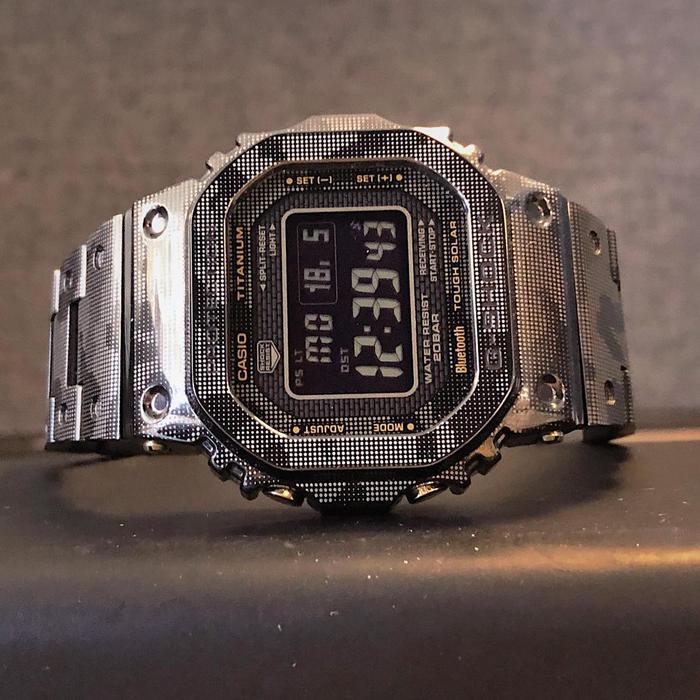 Jam Gshock GMW-B5000TCM CAMO GMWB5000 TCM ORI BM G-SHOCK DORENG