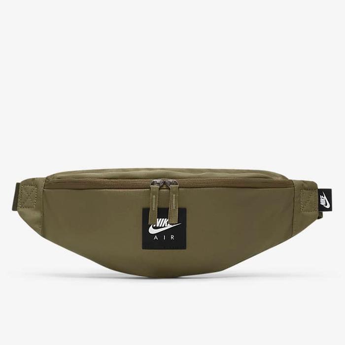 (100% ORIGINAL) Nike Air Heritage Hip Pack Waist Sling Bag Olive Khaki Waistbag Waistpack