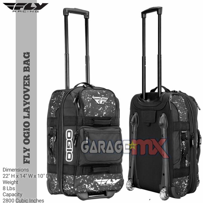 FLY OGIO LAYOVER BAG . TROLLEY BAG OGIO . KOPER OGIO .TAS OGIO