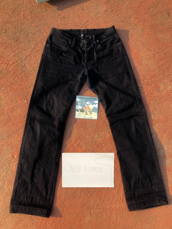 [SOLD]Seagull denim "Kochi" 17oz IDXID ( Not oldblue warpeft aye nbdn)