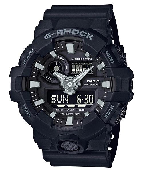 JAM TANGAN PRIA ORI CASIO G-SHOCK GA-700-1B GA700-1B GA 700 1B