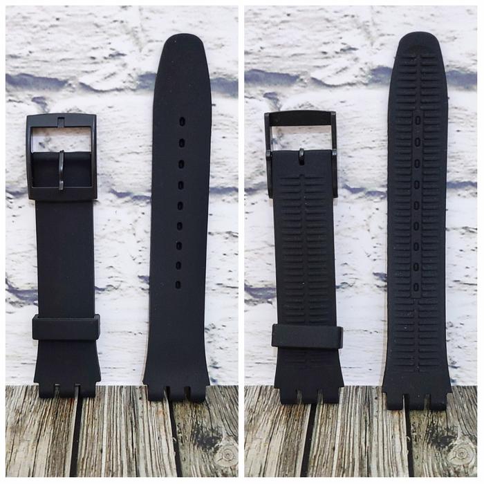 tali jam swatch 19 mm tali swatch tali rubber swatch