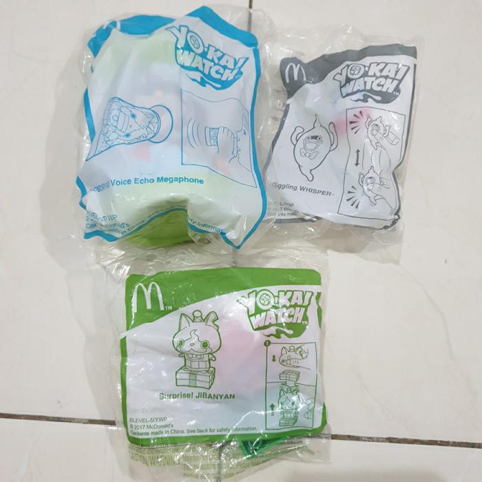 happy meal yokai watch satuan