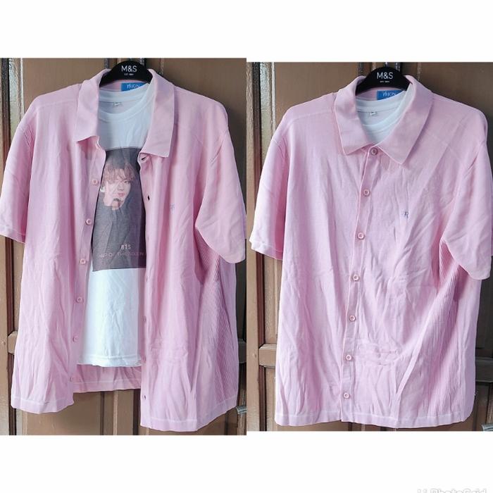 Jacket Second Branded Cardigan Wool Pink Frion 105 Made In China L