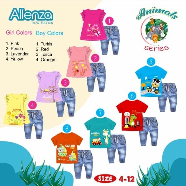 Setelan jeans anak Allenza