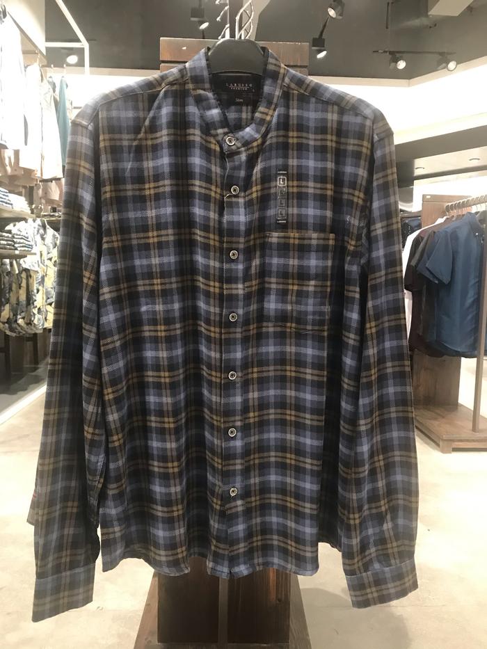 Baju Koko Flanel brand Larusso size S-XXL