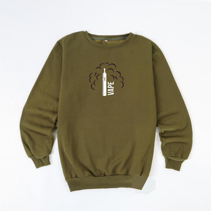 Jaket Sweater Distro Vape Smoke Keren Jumbo Size S-5XL Unisex Terlaris