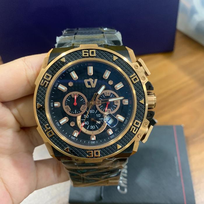 JAM TANGAN CHRIST VERRA CV C 71100G 16 BLK, 18BLK GARANSI 2 TAHUN