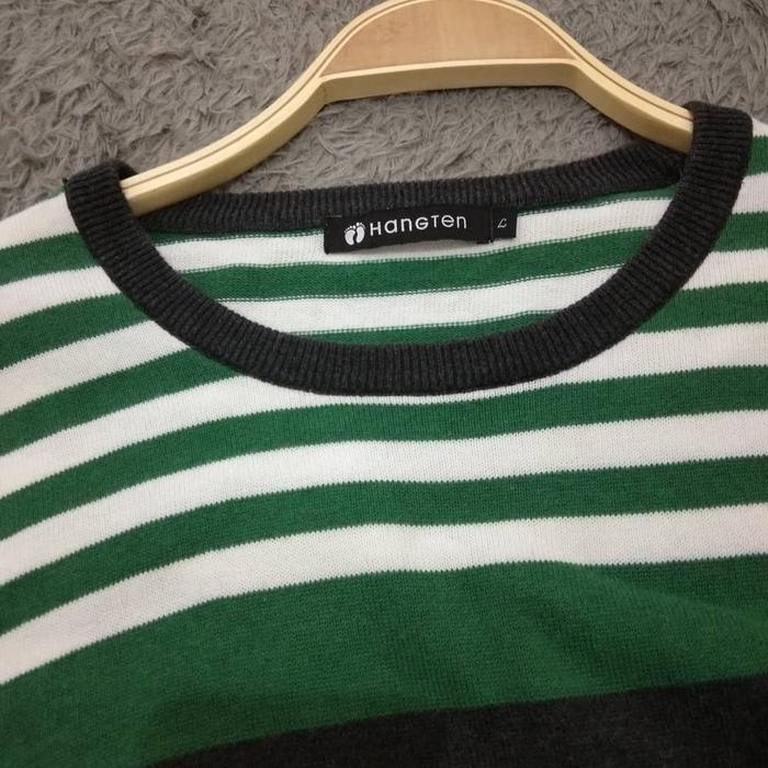 THRIFT HANGTEN STRIPE / HOODIE PRIA / SWEATER / ATASAN / MURAH