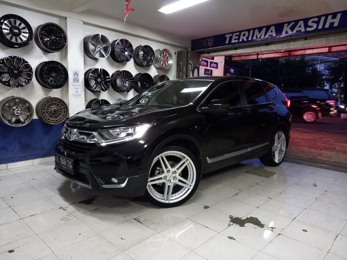 Paket velg mobil Crv ring 22 HSR LEAK+BAN accelera 265 35 R22