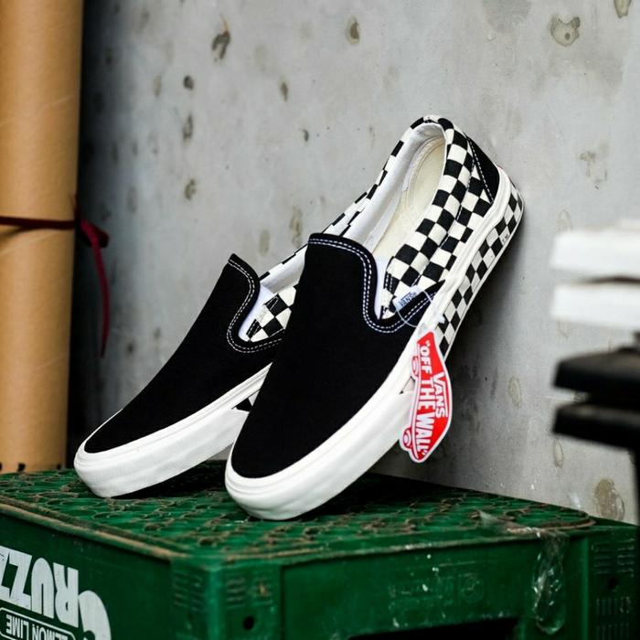 Vans Slip On Sidewall Checkerboard Classic ORIGINAL BNIB RARE