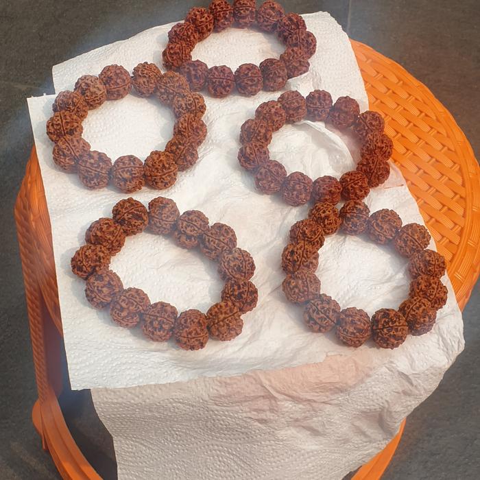 Gelang Rudraksha 5 mukhi asli nepal better quality