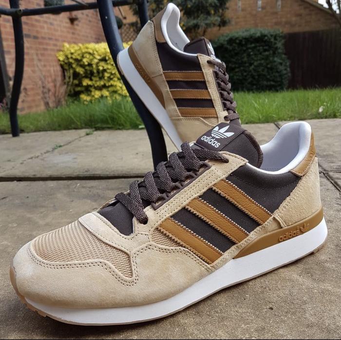 sepatu adidas zx 500 hazy beige original