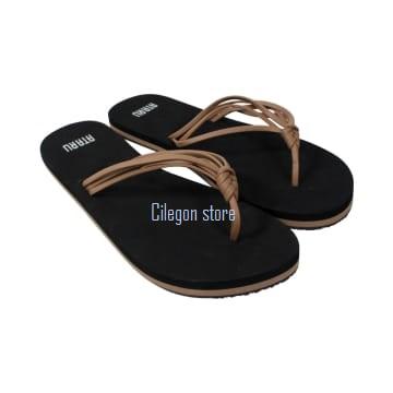 ataru sandal rumah knot ukuran 37 - cokelat