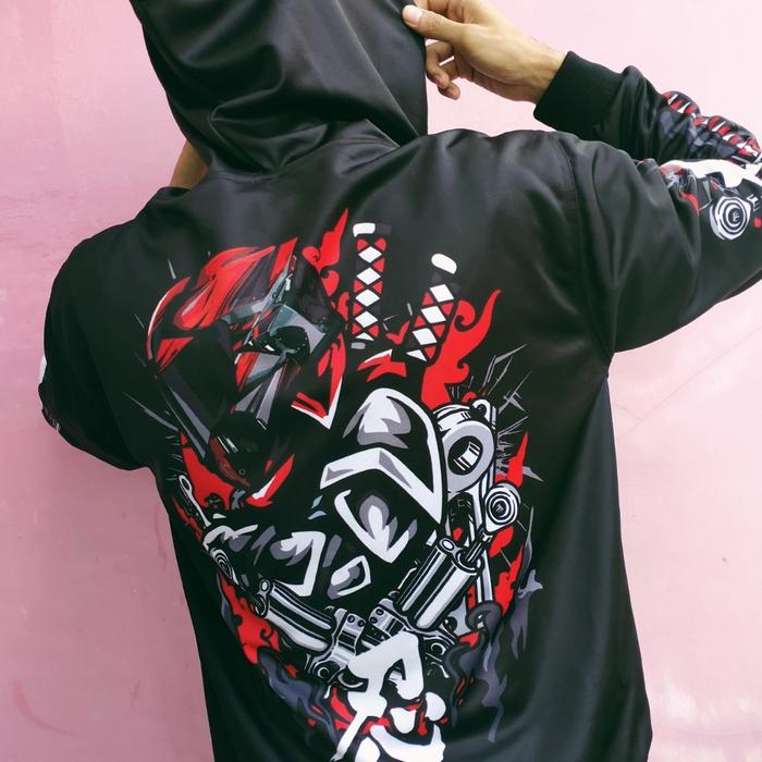 HOODIE SUNMORI SHINOBI RONIN TT COURSE RIDELINE