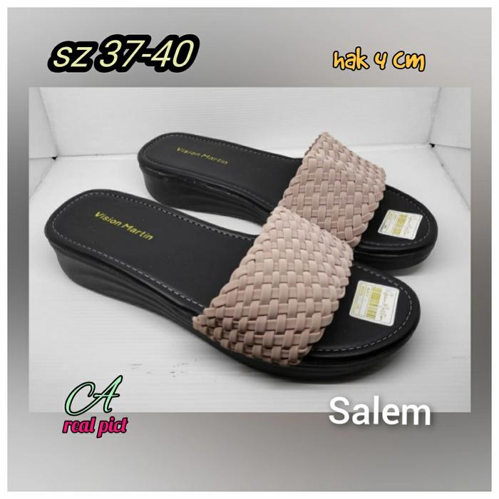 [HARGA PROMO] Sandal Slip On Wanita VM-05 VISION MARTIN ORIGINAL