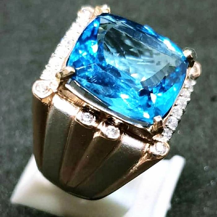 batu blue safir asli