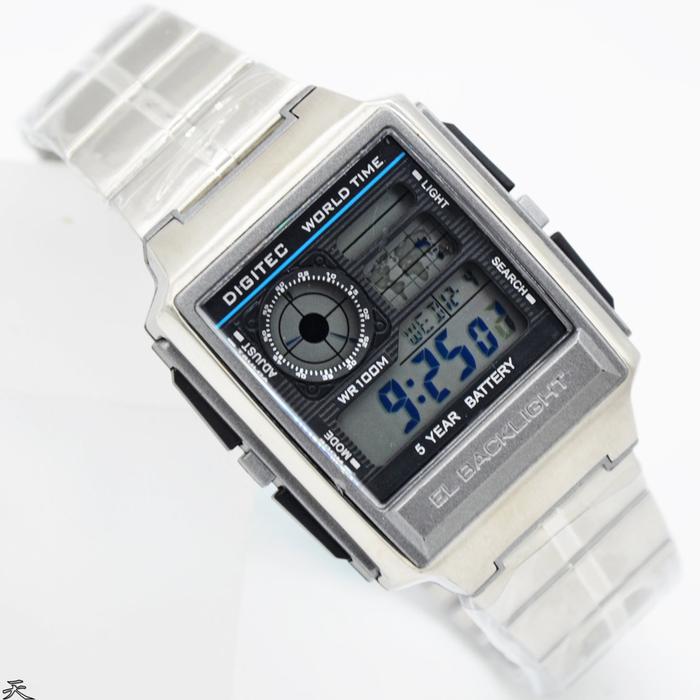 Jam Tangan Pria ORIGINAL Digitec DG-3078T