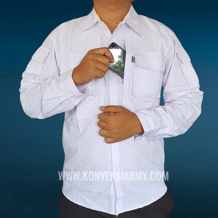 Kemeja Tactical 511 PUTIH