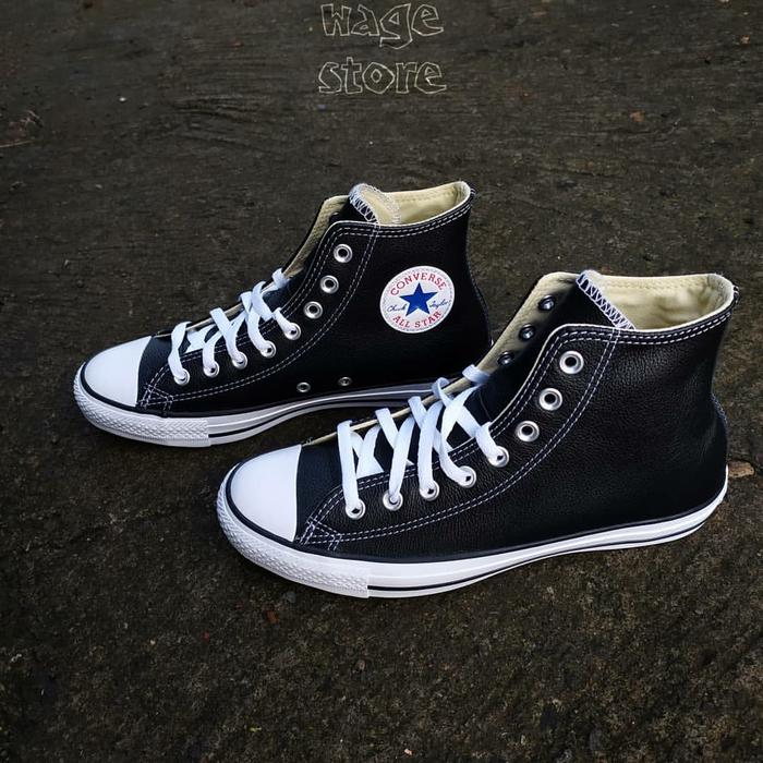 Converse Ct high leather Black White Original