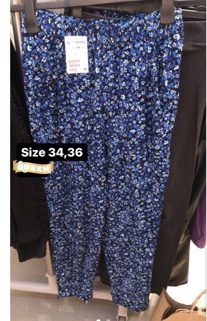 Celana trousers wanita H&M sale