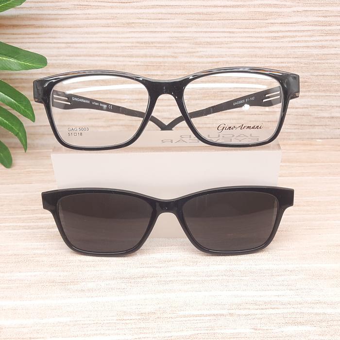 frame kacamata clip on polarized GNA GAG5003 Kacamata frame lentur