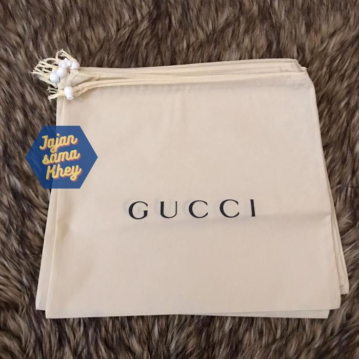 Gucci Dustbag Tas Serut / Gucci Cover / Dust Bag / DB Branded Sarung - WALLET LONG