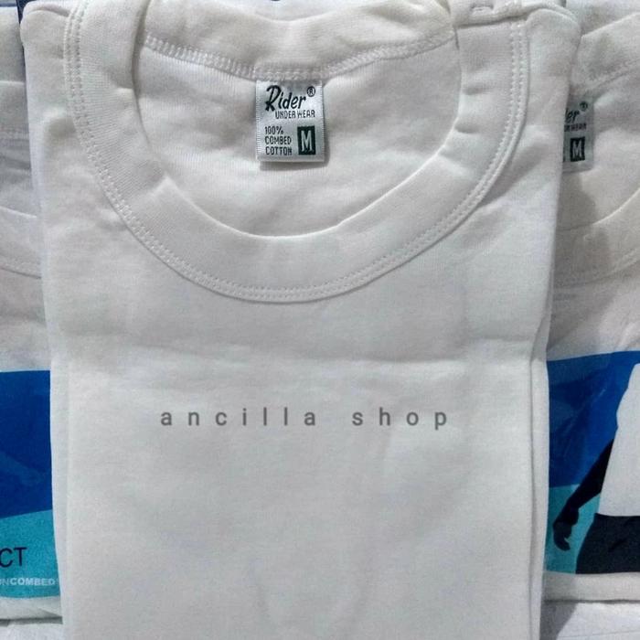 Kaos Oblong Rider putih