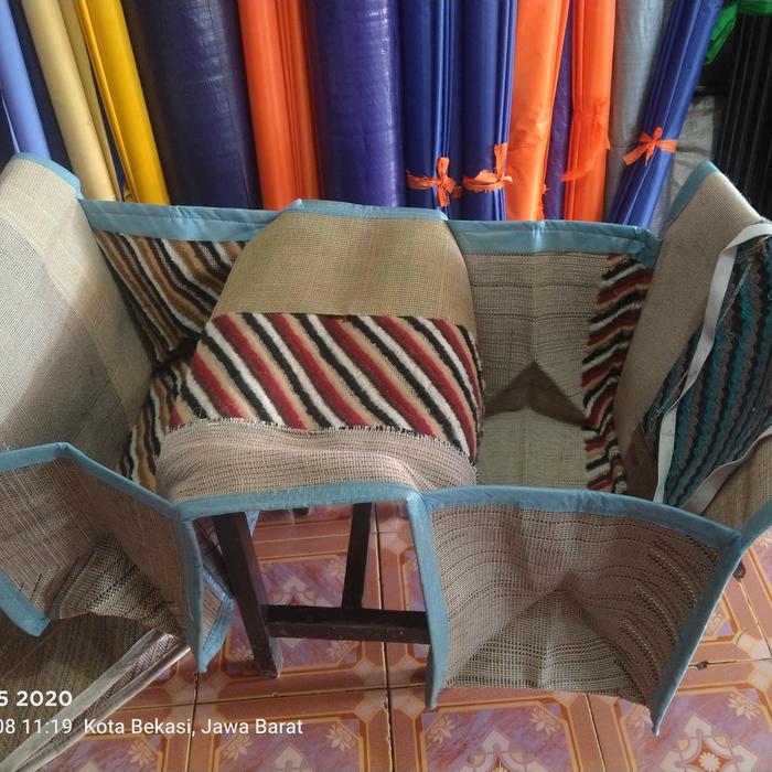tas kurir obrok / tas motor bahan goni ukuran jumbo