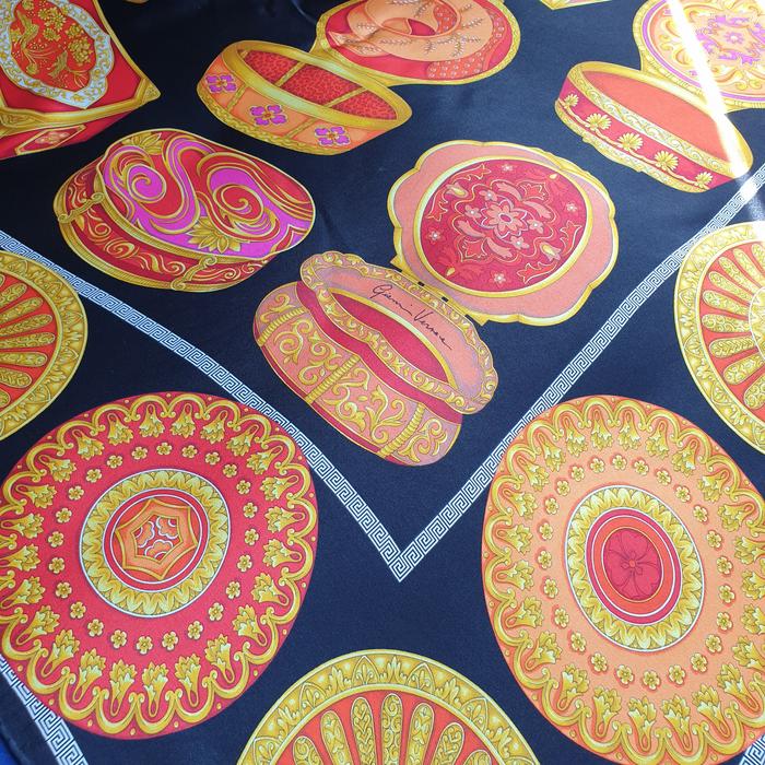 gianni versace silk scarf