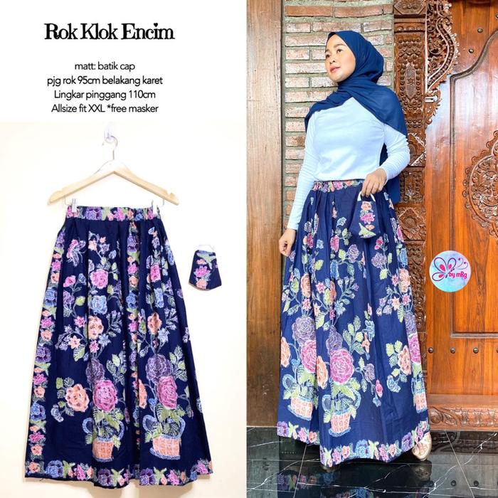 Rok Klok Batik Encim