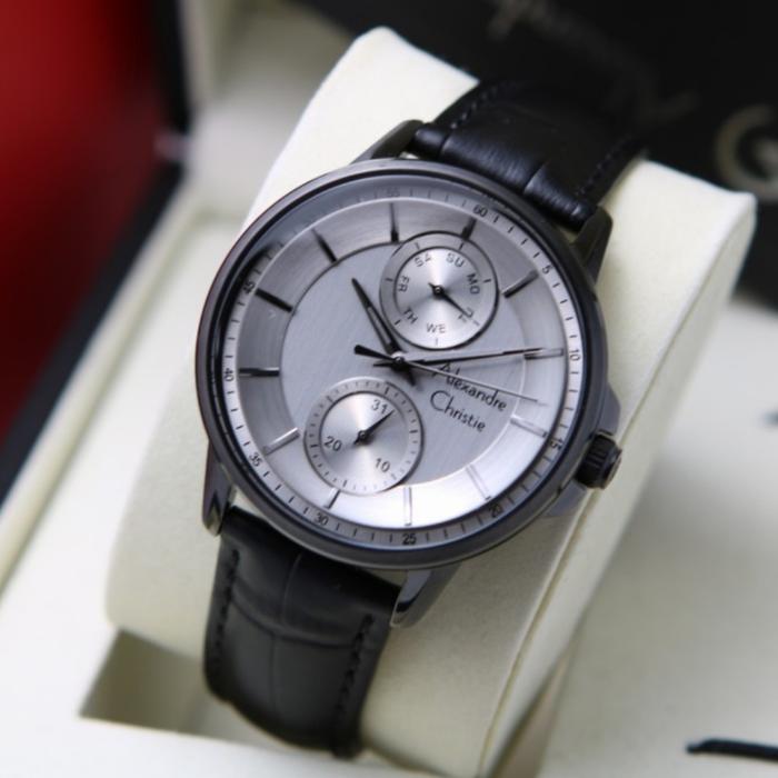 ALEXANDRE CHRISTIE AC 6576 BLACK GREY AC6576 PRIA ORIGINAL